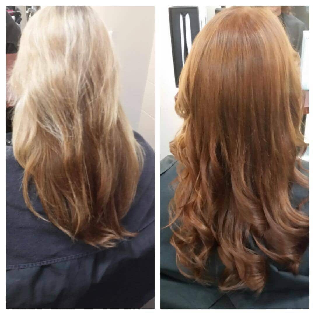 Before And After Blonde 39